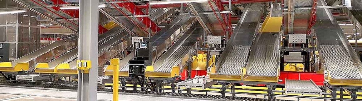 easy controlled conveyor systems, intralogistics solutions, automated logistics, new technology intralogistics, conveyor technology, roller conveyor