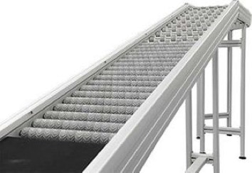 Up and Down ZPC-conveyor with ZPA function, new technology intralogistics, automated intralogistics, modular conveyor solutions